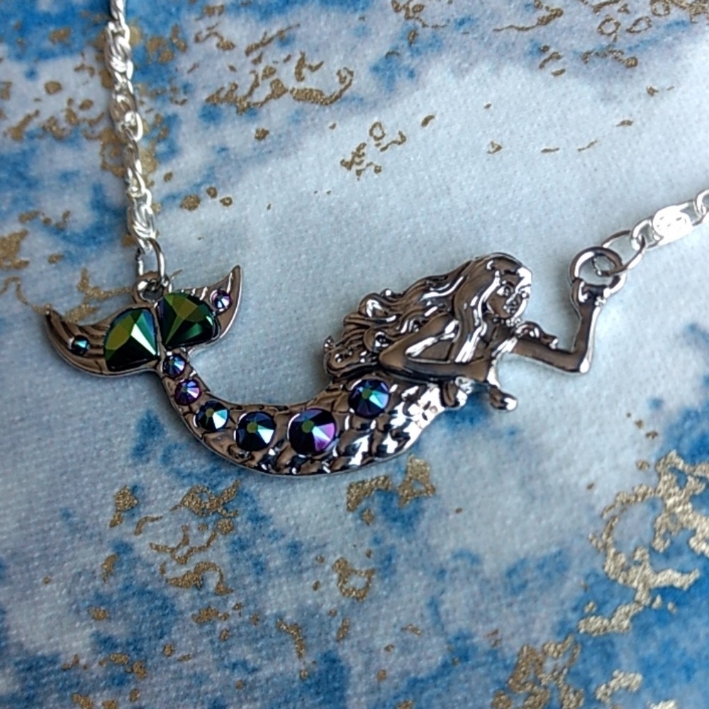 💖Swarovski Mermaid Statement Necklace💖